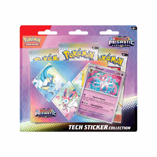 Sylveon Tech Sticker collection eng Sylveon Collezione con adesivi